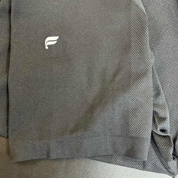 Fabletics Training Day Seamless T Shirt Black Athletic Workout size XXL - Picture 5 of 5